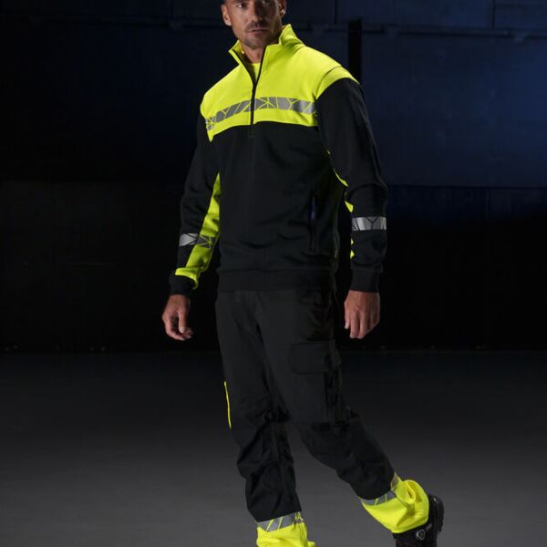 7102 SWEATSHIRT 1/2 ZIP7102 SWEATSHIRT 1/2 ZIP 9910-VIZ Thumbnail