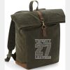 Quadra Heritage Waxed Canvas Backpack Thumbnail